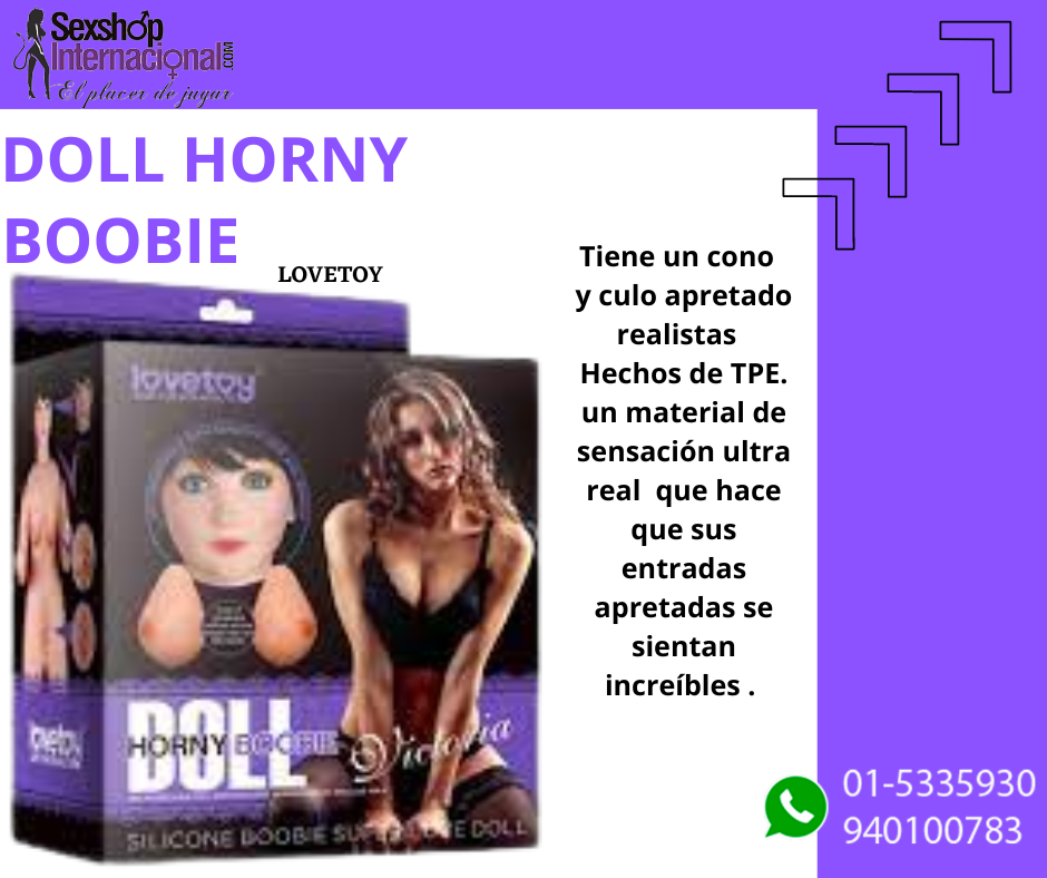 MUÑECA DOLL HORNY BOOBIE 3D